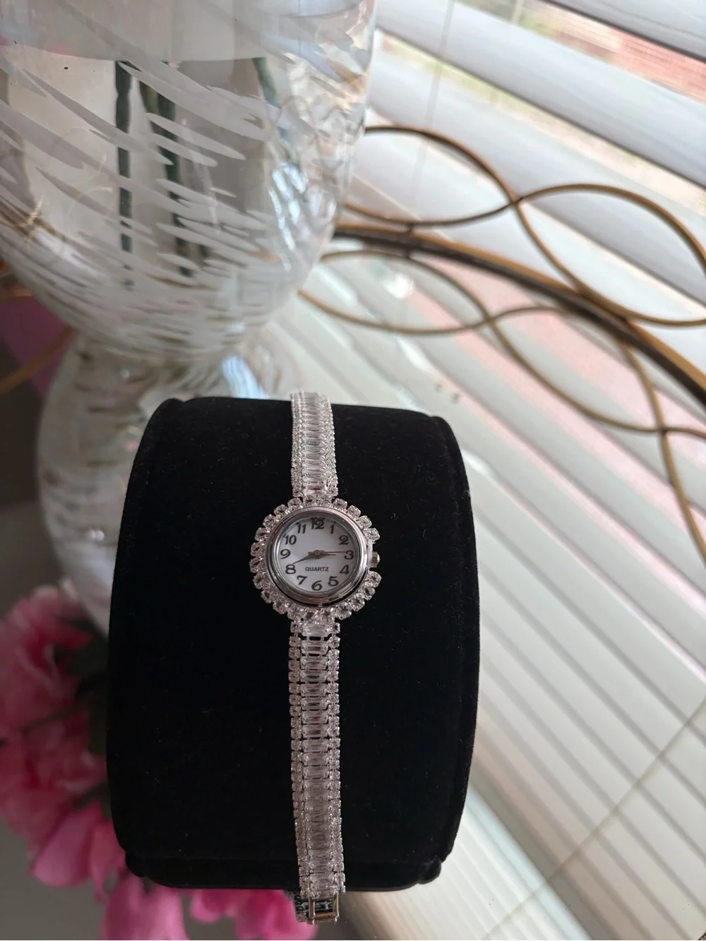 Silver tone  Women's Bracelet Watch